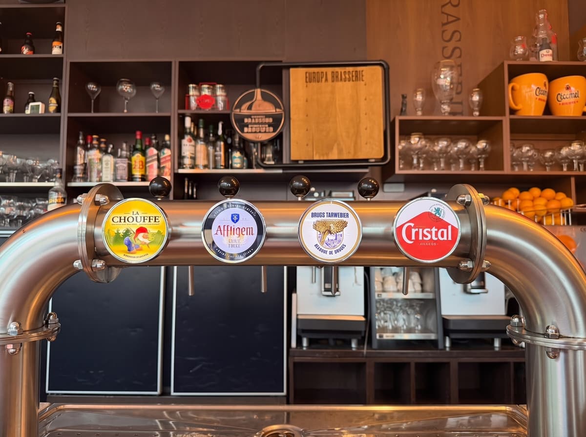 Les tireuses de bières belges du bar